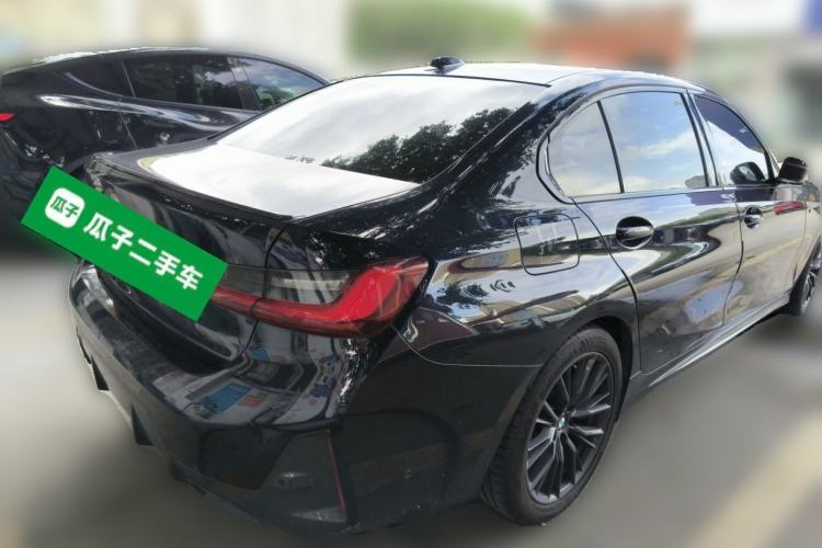 Used BMW 3 Series 2023 325Li M Sport Night Edition Package Rear Right 45 Deg