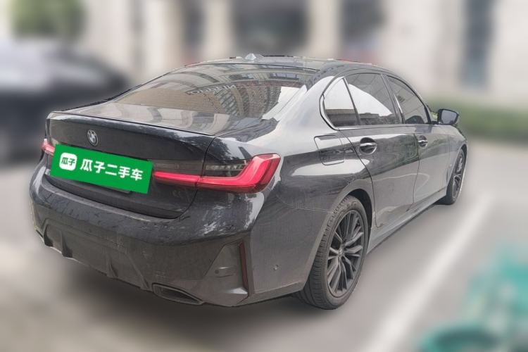 Used BMW 3 Series 2023 325Li M Sport Night Edition Package Rear Right 45 Deg