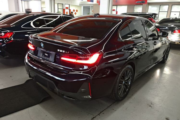 Used BMW 3 Series 2023 325Li M Sport Night Edition Package Rear Right 45 Deg