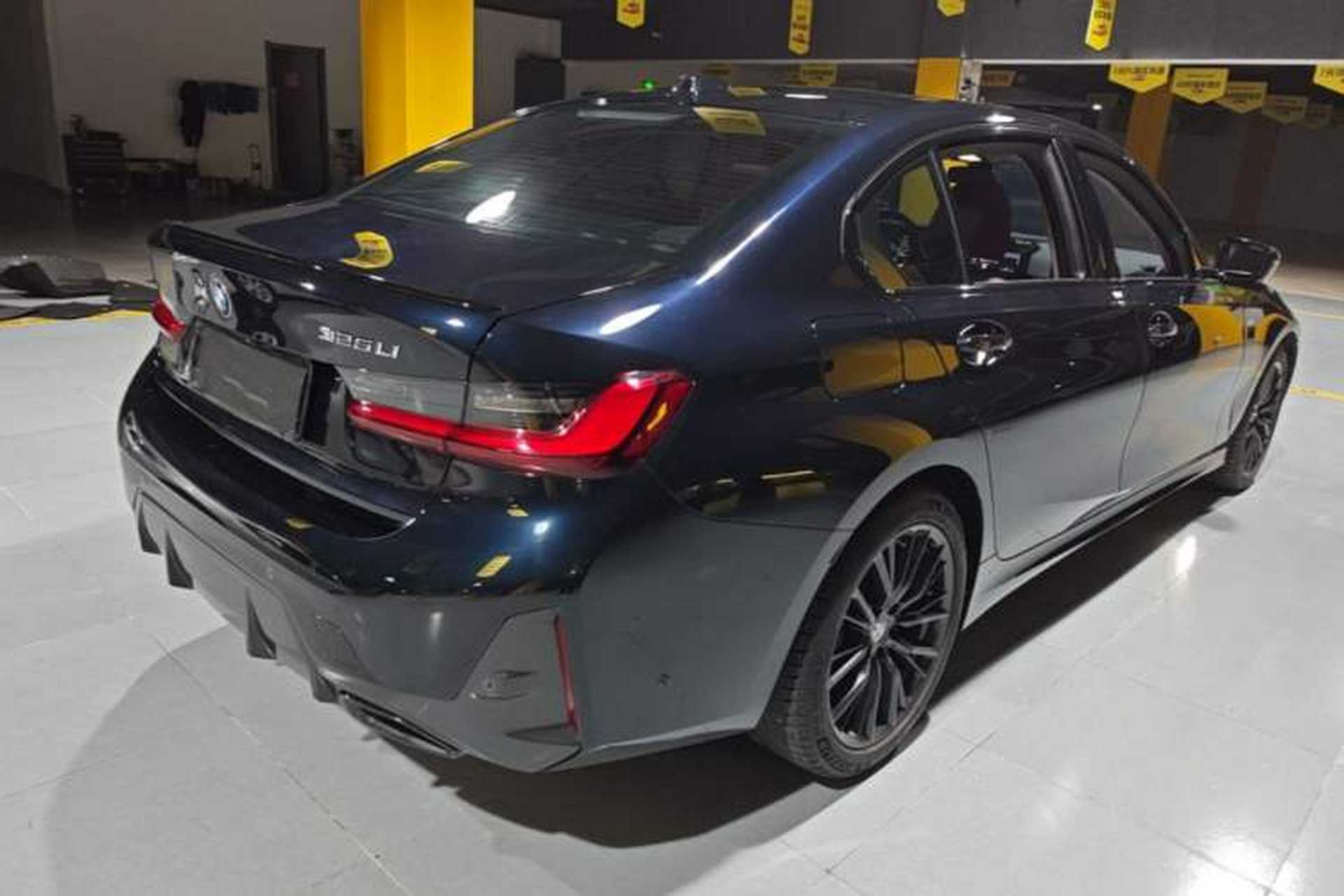 Used BMW 3 Series 2023 325Li M Sport Night Edition Package Rear Right 45 Deg