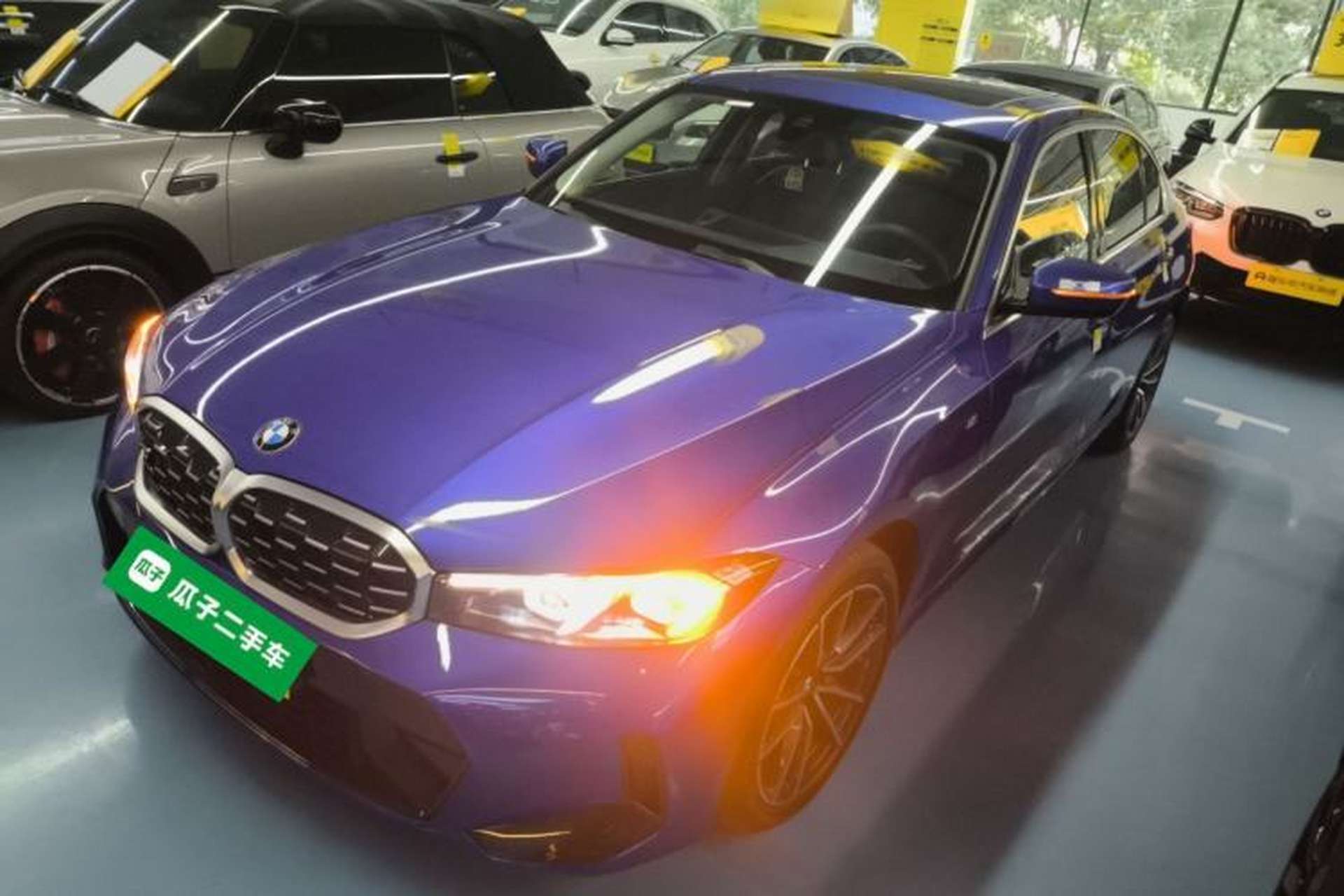 Used BMW 3 Series 2023 325Li xDrive M Sport Package Front Left 45 Deg