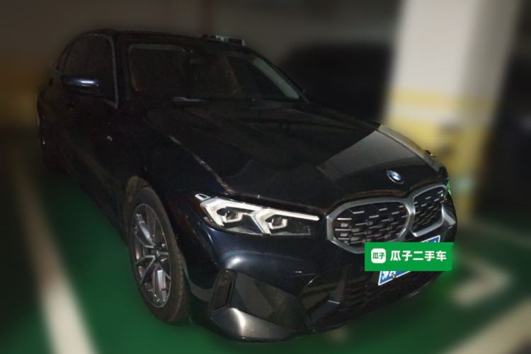 Used BMW 3 Series 2023 325Li M Sport Package Front Right 45 Deg