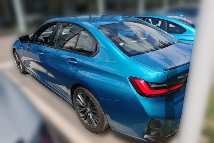 Used BMW 3 Series 2023 325i M Sport Night Edition Package Rear Left 45 Deg