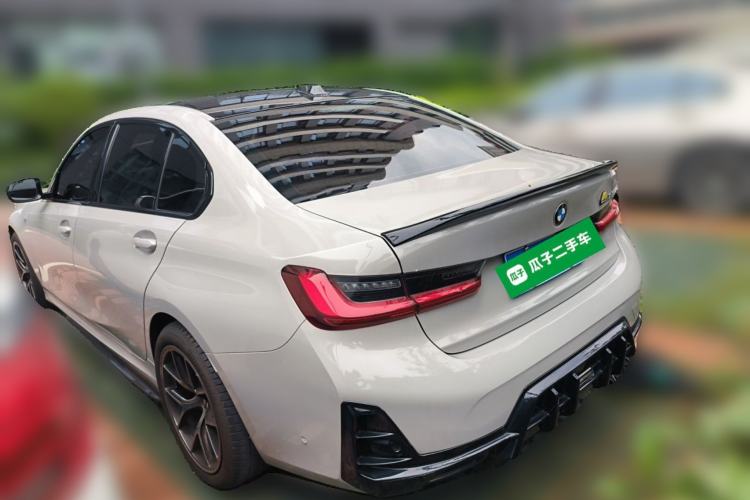 Used BMW 3 Series 2023 325Li M Sport Night Edition Package Rear Left 45 Deg
