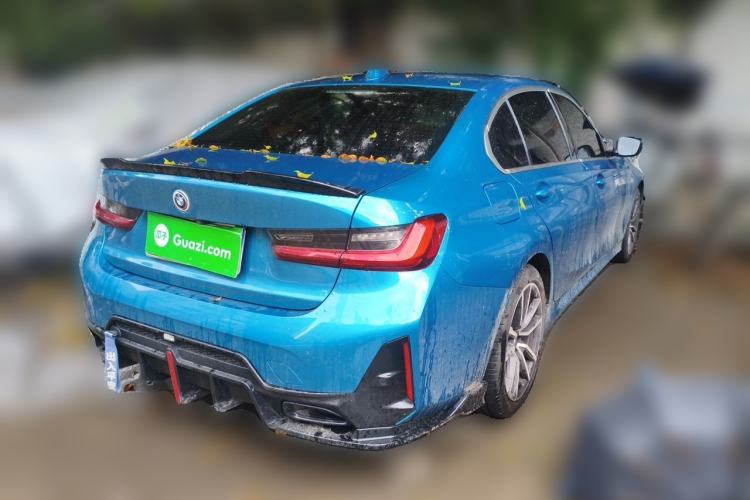 Used BMW 3 Series 2023 320Li M Sport Package Rear Right 45 Deg