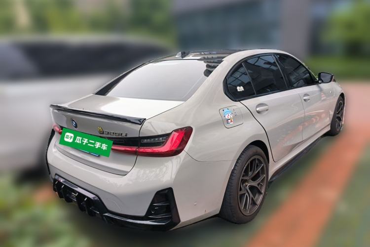 Used BMW 3 Series 2023 325Li M Sport Night Edition Package Rear Right 45 Deg