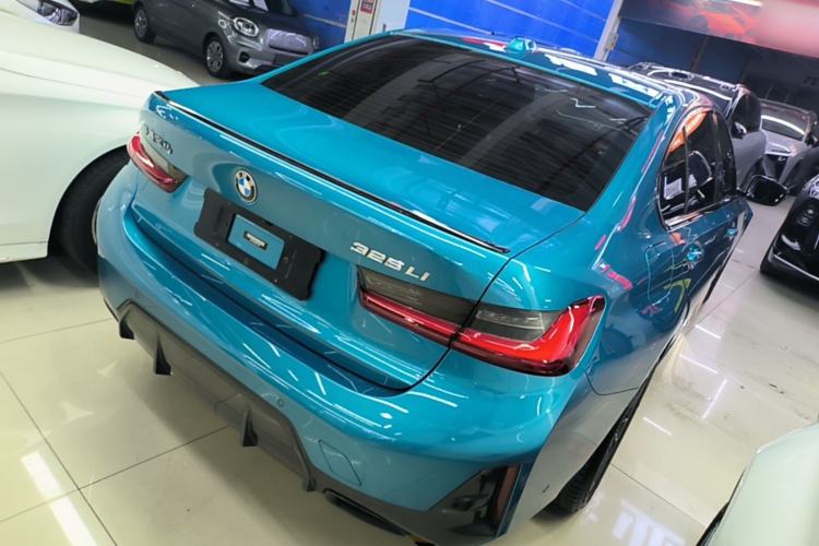 Used BMW 3 Series 2023 325Li M Sport Night Edition Package Rear Right 45 Deg