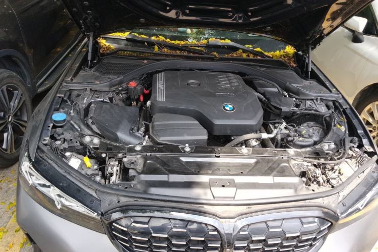 Used BMW 3 Series 2023 325i M Sport Night Edition Package Engine Bay