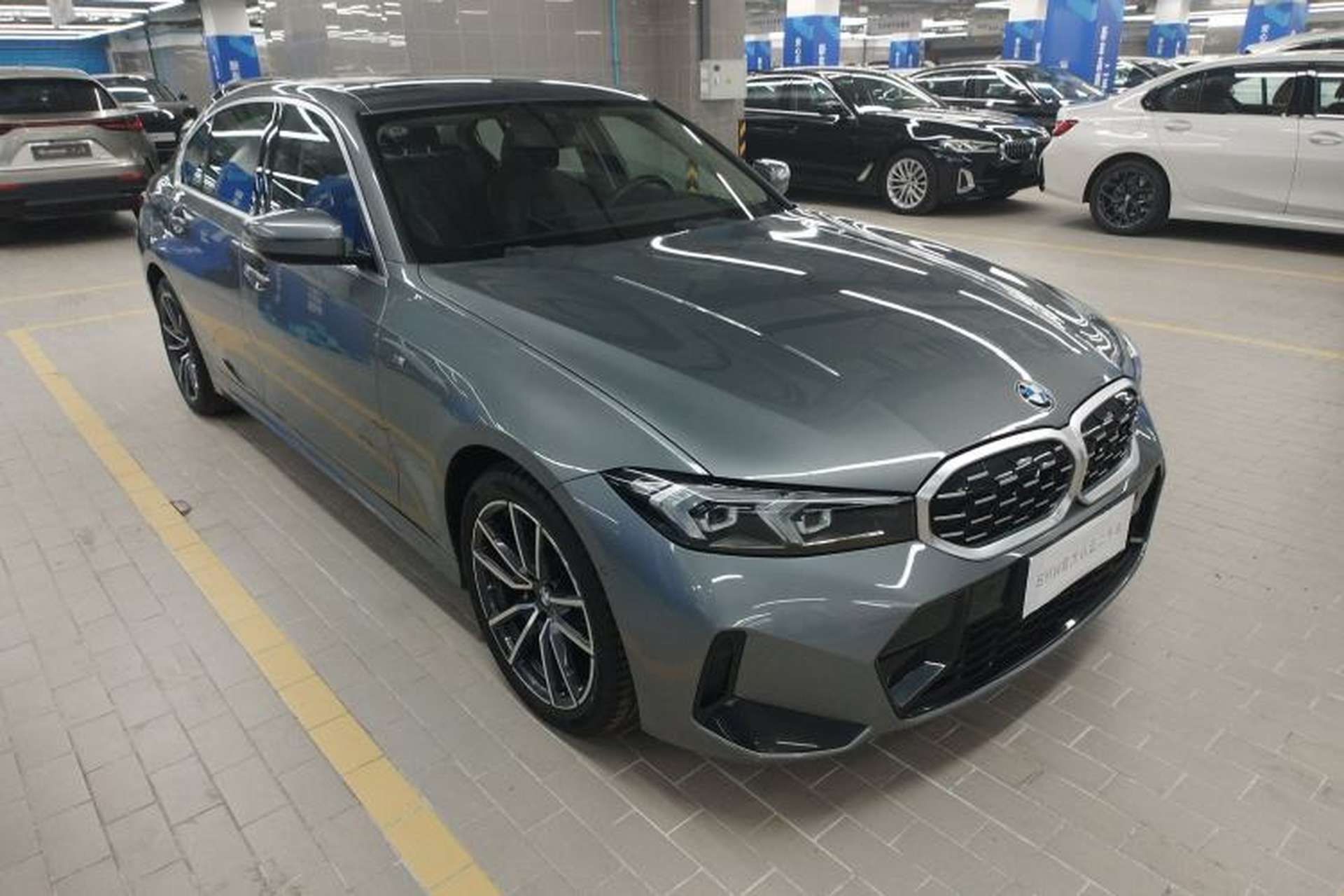 Used BMW 3 Series 2023 325Li M Sport Package Front Right 45 Deg