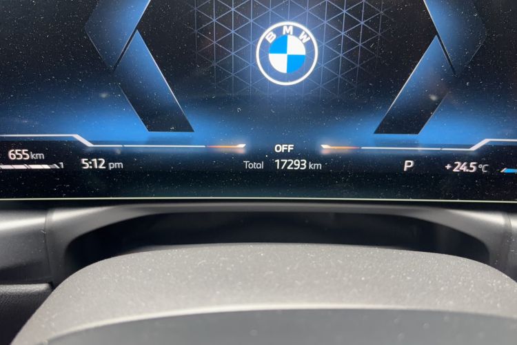 Used BMW 3 Series 2023 320Li M Sport Package Odometer Close Up