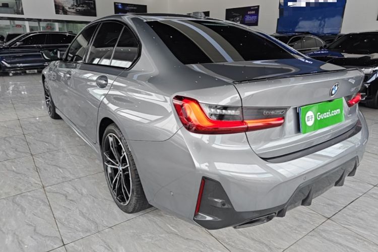 Used BMW 3 Series 2023 325i M Sport Night Edition Package Rear Left 45 Deg
