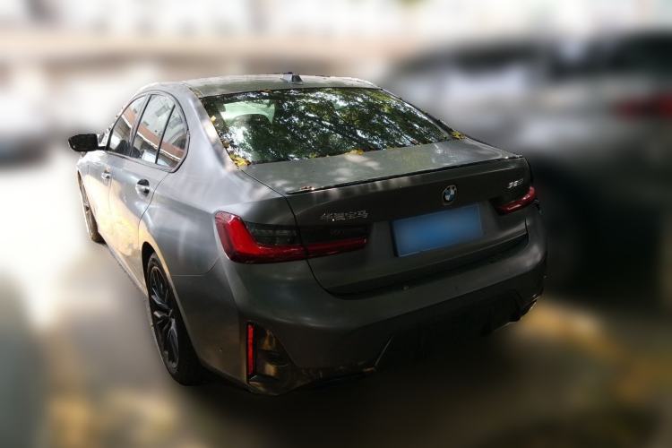 Used BMW 3 Series 2023 325i M Sport Night Edition Package Rear Left 45 Deg