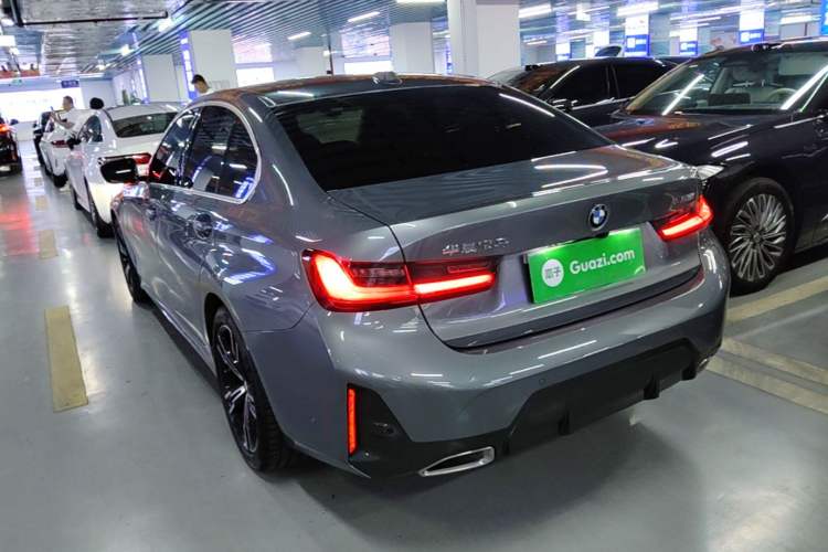 Used BMW 3 Series 2023 325i M Sport Package Rear Left 45 Deg