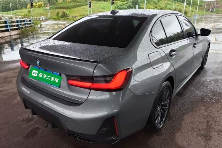Used BMW 3 Series 2023 325Li M Sport Night Edition Package Rear Right 45 Deg