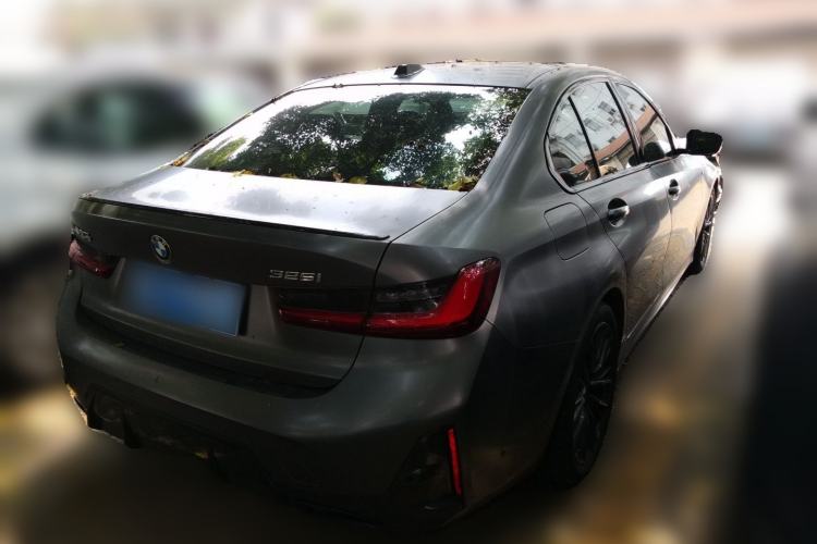 Used BMW 3 Series 2023 325i M Sport Night Edition Package Rear Right 45 Deg
