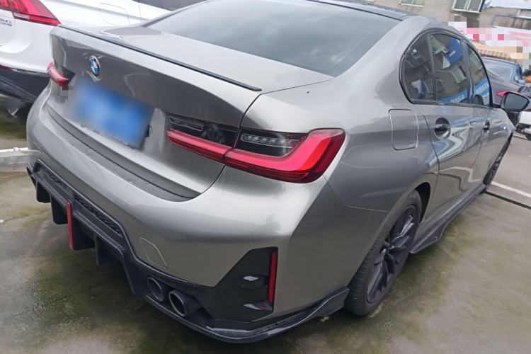 Used BMW 3 Series 2023 325Li M Sport Night Edition Package Rear Right 45 Deg