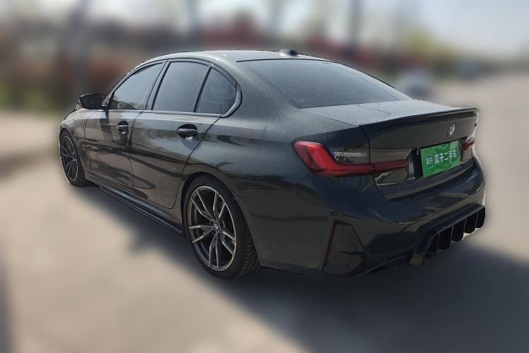 Used BMW 3 Series 2023 325i M Sport Night Edition Package Rear Left 45 Deg