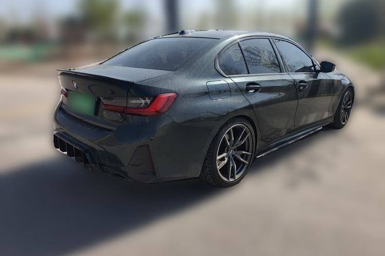Used BMW 3 Series 2023 325i M Sport Night Edition Package Rear Right 45 Deg