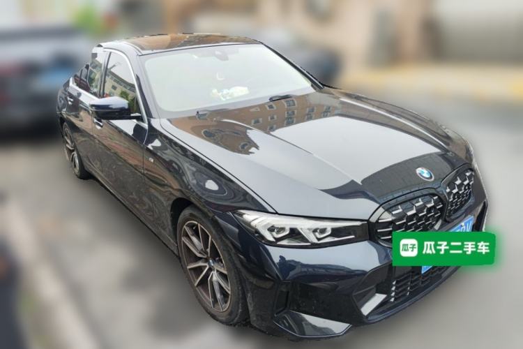 Used BMW 3 Series 2023 325Li M Sport Package Front Right 45 Deg