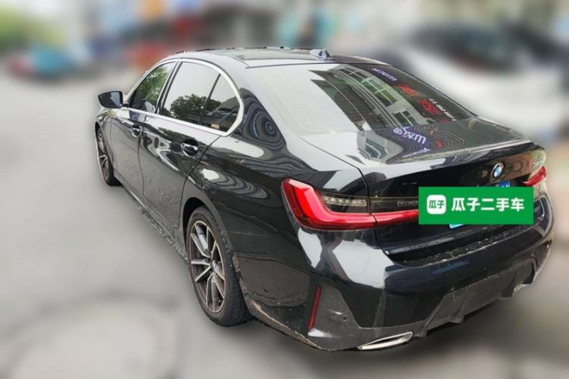 Used BMW 3 Series 2023 325Li M Sport Package Rear Left 45 Deg