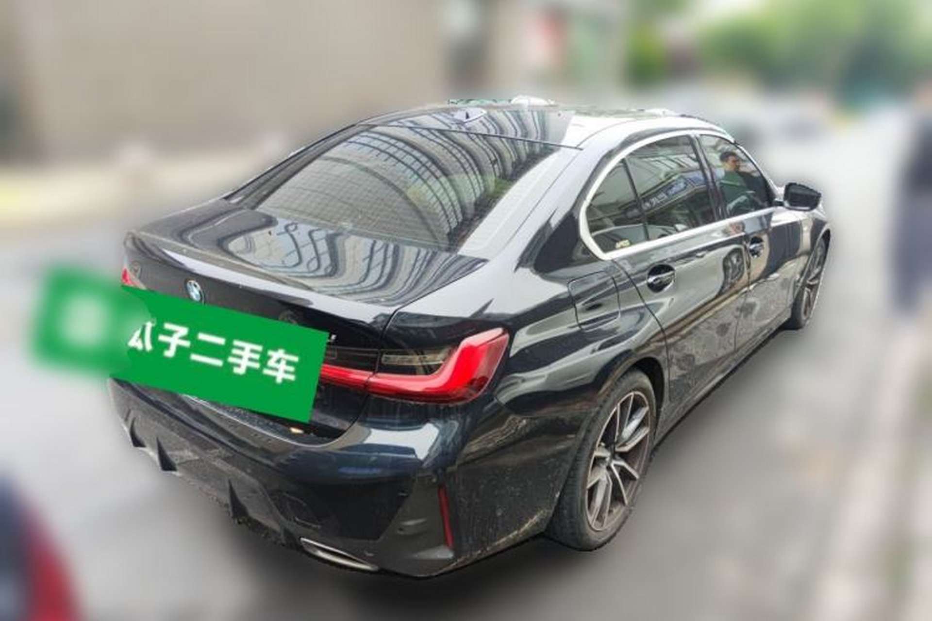 Used BMW 3 Series 2023 325Li M Sport Package Rear Right 45 Deg