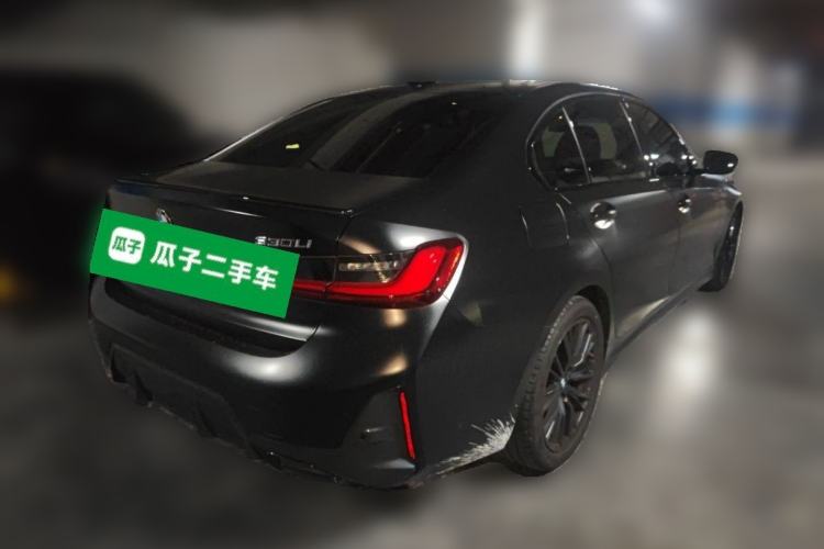 Used BMW 3 Series 2023 330Li M Sport Night Edition Package Rear Right 45 Deg