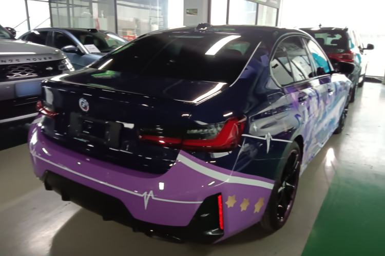 Used BMW 3 Series 2023 330i M Sport Night Edition Package Rear Right 45 Deg