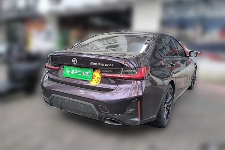 Used BMW 3 Series 2023 325Li M Sport Night Edition Package Rear Right 45 Deg