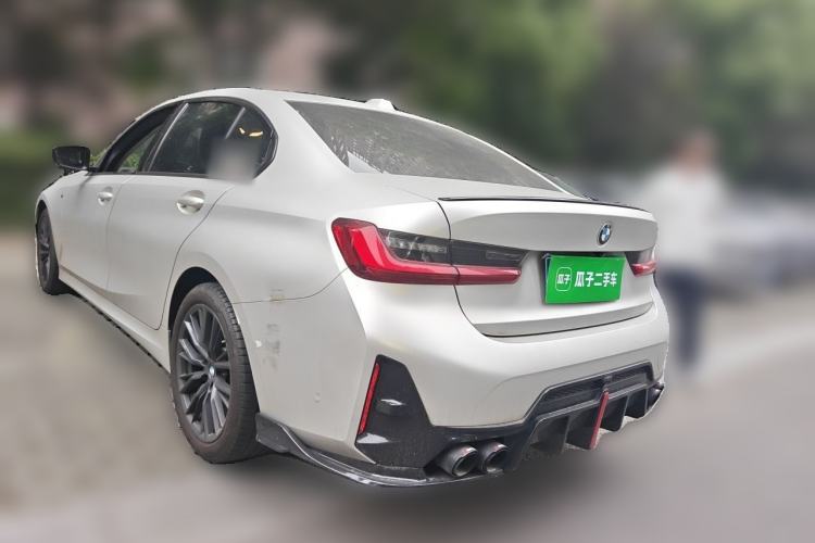 Used BMW 3 Series 2023 325Li M Sport Night Edition Package Rear Left 45 Deg
