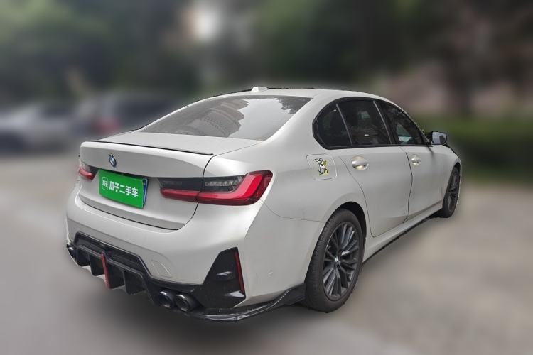 Used BMW 3 Series 2023 325Li M Sport Night Edition Package Rear Right 45 Deg