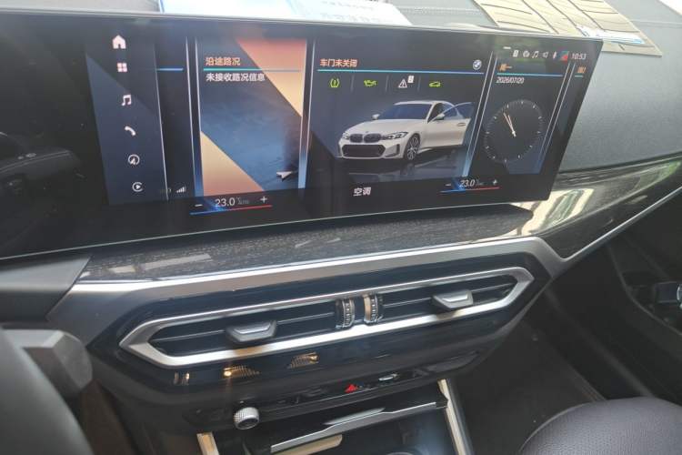 Used BMW 3 Series 2023 325Li M Sport Package Audio And AC Panel