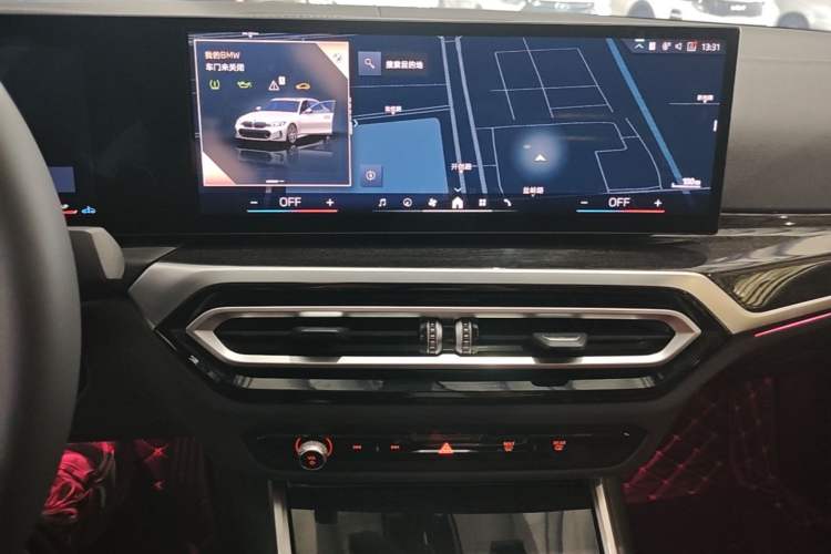 Used BMW 3 Series 2023 325Li M Sport Package Audio And AC Panel