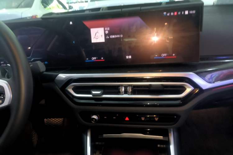 Used BMW 3 Series 2023 325Li M Sport Package Audio And AC Panel