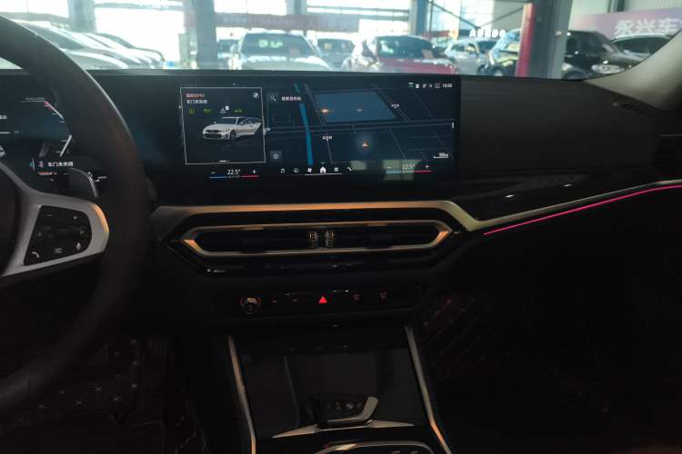 Used BMW 3 Series 2023 325Li M Sport Package Audio And AC Panel