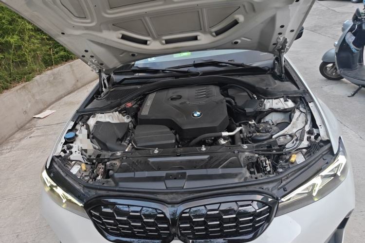 Used BMW 3 Series 2023 325i M Sport Night Edition Package Engine Bay