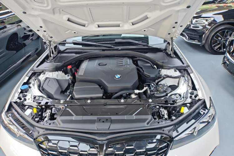 Used BMW 3 Series 2023 325i M Sport Night Edition Package Engine Bay