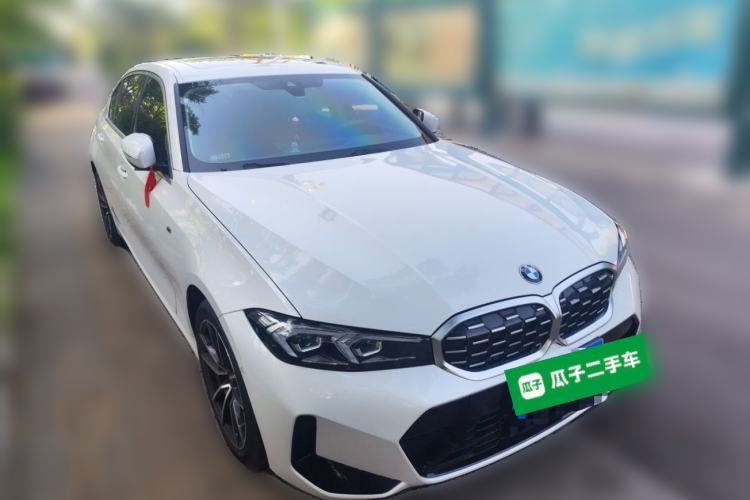 Used BMW 3 Series 2023 325Li M Sport Package Front Right 45 Deg