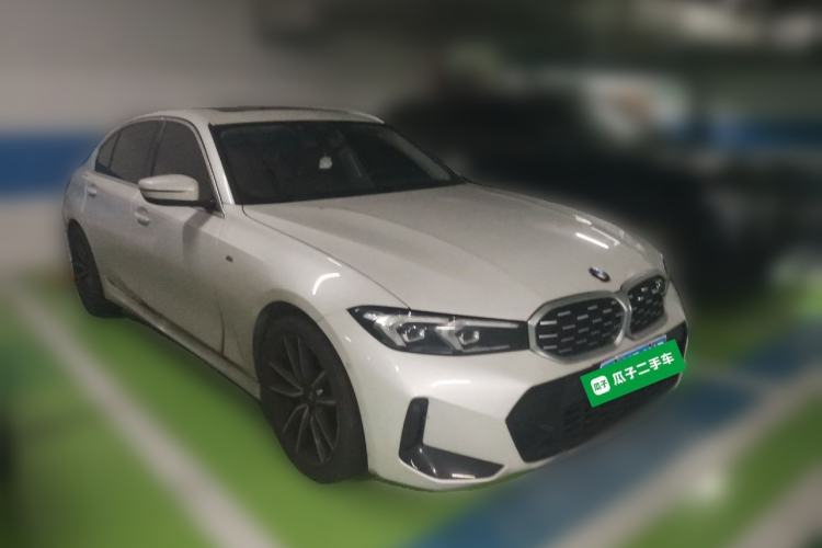 Used BMW 3 Series 2023 325Li M Sport Package Front Right 45 Deg