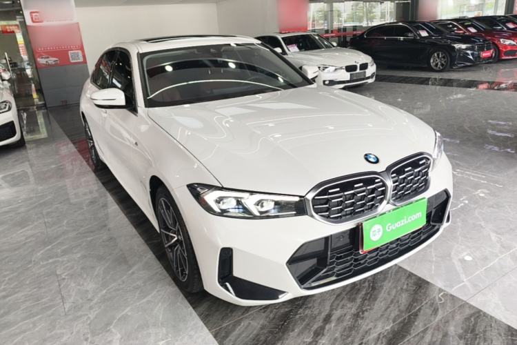 Used BMW 3 Series 2023 325Li M Sport Package Front Right 45 Deg