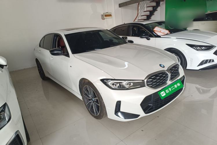 Used BMW 3 Series 2023 325Li M Sport Package Front Right 45 Deg