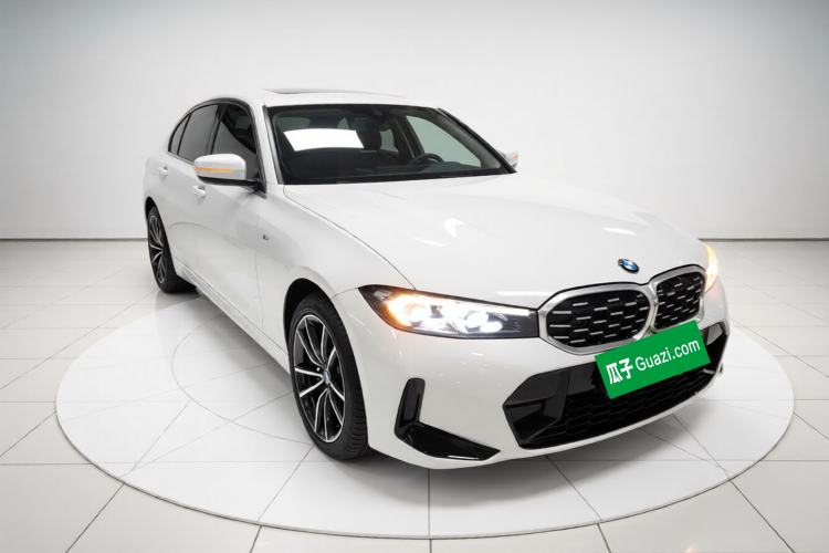 Used BMW 3 Series 2023 325Li xDrive M Sport Package Front Right 45 Deg