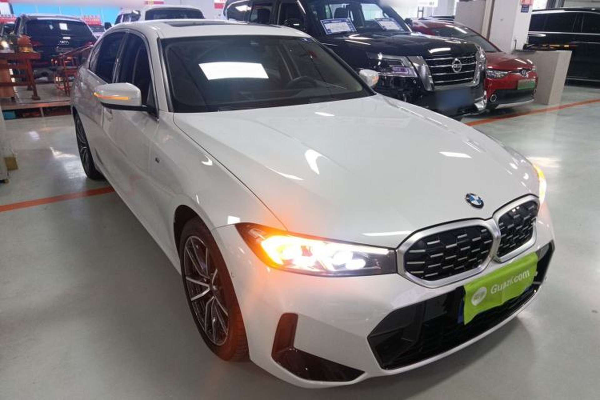 Used BMW 3 Series 2023 325Li xDrive M Sport Package Front Right 45 Deg