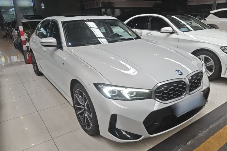 Used BMW 3 Series 2023 325Li M Sport Package Front Right 45 Deg
