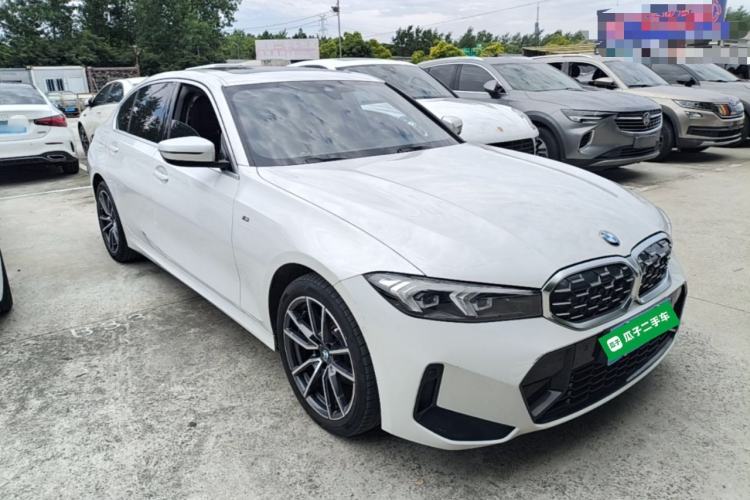 Used BMW 3 Series 2023 325Li M Sport Package Front Right 45 Deg