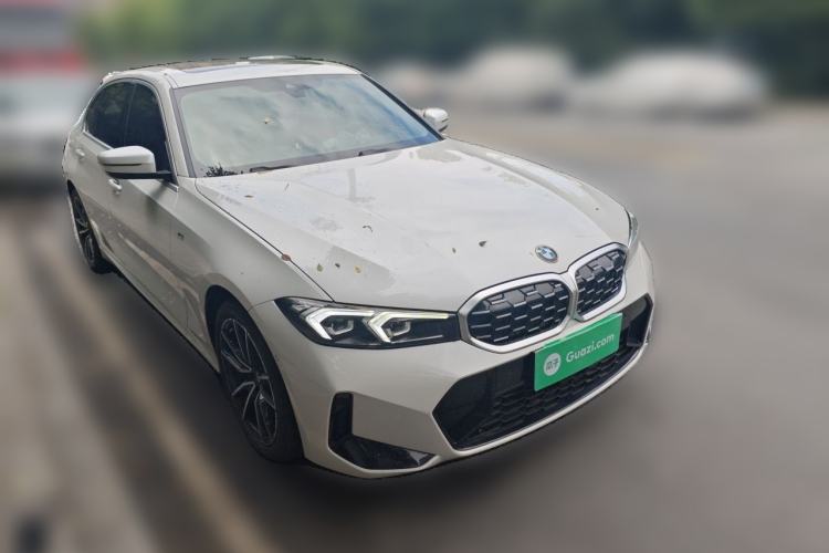 Used BMW 3 Series 2023 325Li M Sport Package Front Right 45 Deg