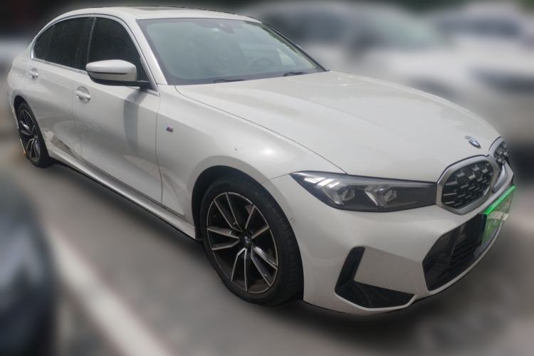 Used BMW 3 Series 2023 325Li M Sport Package Front Right 45 Deg