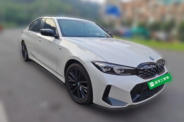 Used BMW 3 Series 2023 325Li M Sport Night Edition Package Front Right 45 Deg