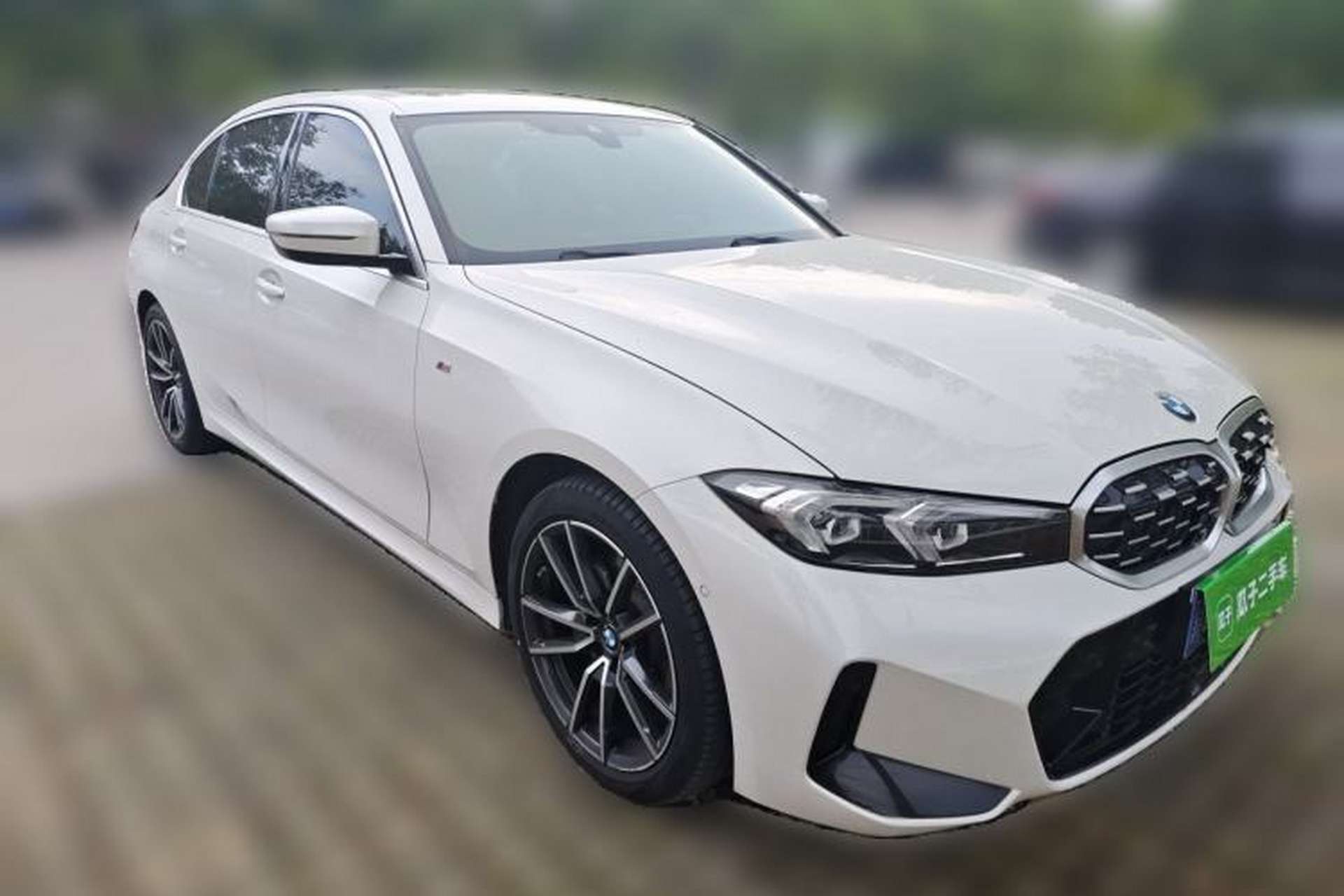 Used BMW 3 Series 2023 325Li M Sport Package Front Right 45 Deg