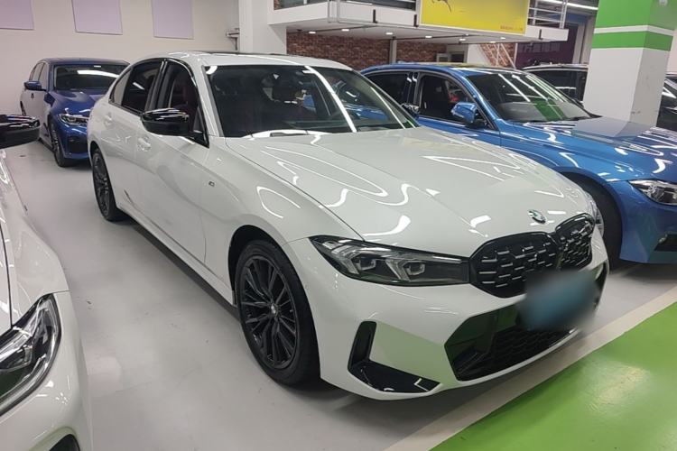 Used BMW 3 Series 2023 325Li M Sport Night Edition Package Front Right 45 Deg