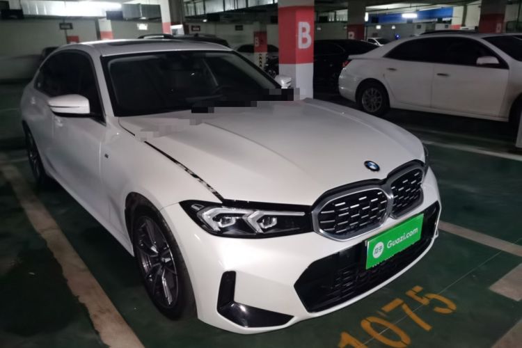Used BMW 3 Series 2023 325Li M Sport Package Front Right 45 Deg